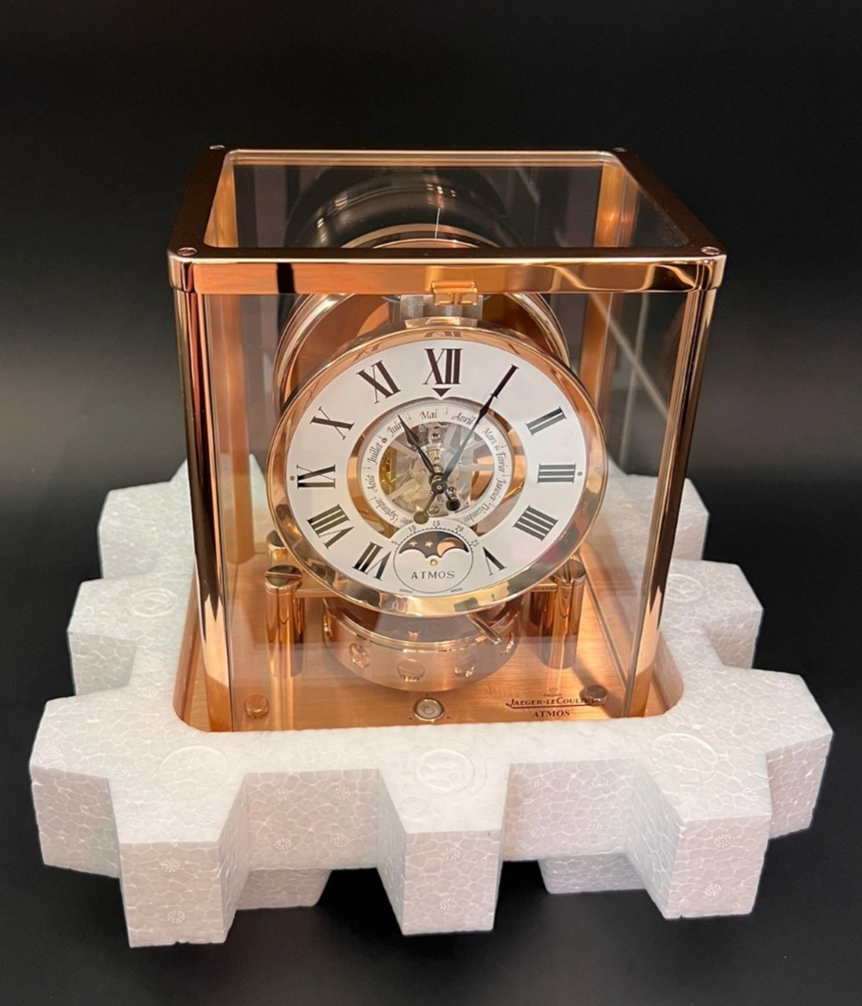 Atmos Classique Kaliber 562 Rosévergoldet